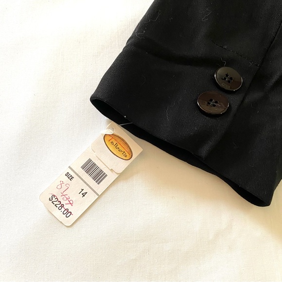 Talbots Black 3 Button Suit Jacket NWTs - Picture 4 of 4